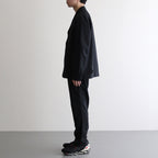 ウールトロ テーパードパンツ #BLACK [HO-P101-051]