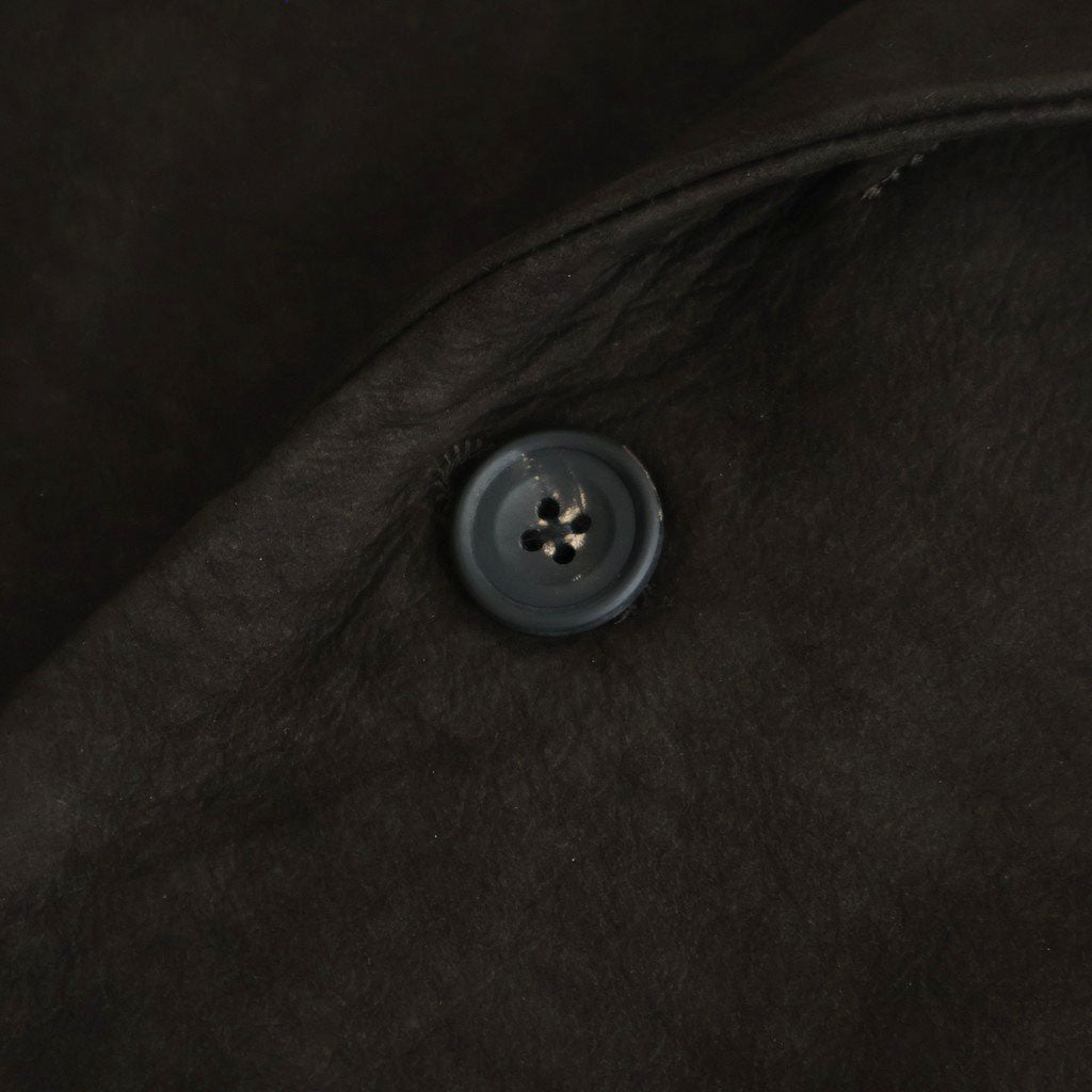 COW NUBUCK BLAZER #DARK BROWN [ST.1383]