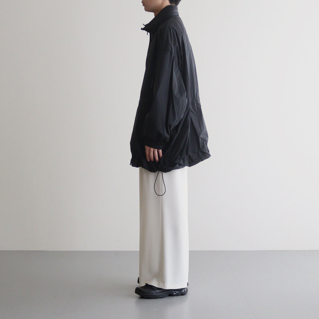 NYLON UTILITY OVER COAT #BLACK [YK24SS0631C]