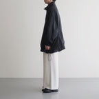 NYLON UTILITY OVER COAT #BLACK [YK24SS0631C]