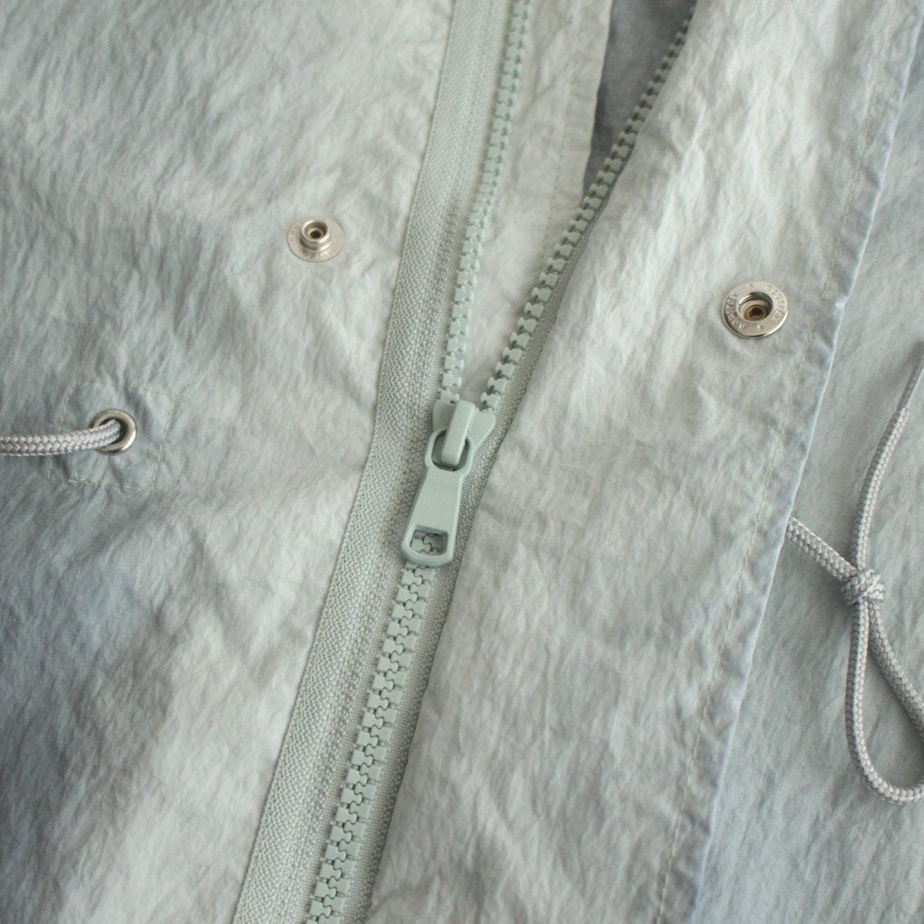 SPRAY PRINTED NYLON SNOWPARKA #MIST GREEN [YK23SS0462C]