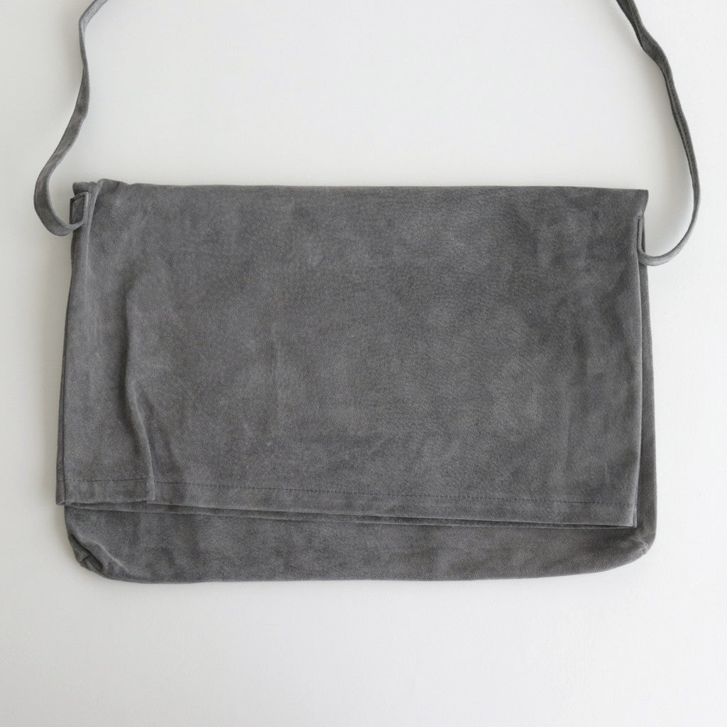 pig flap shoulder bag big #dark gray [ur-rb-pfb]