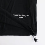 梳毛エステル天竺 セーター #BLACK [HN-N001-051]