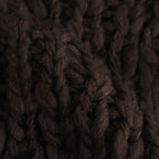 Mix Handknit Vest #D/BRN [12520525]