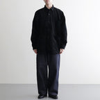 綿コーデュロイジャケット #BLACK [HP-B029-051]