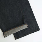MODERN DENIM PANTS WIDE CUT #RIGID INDIGO [MODERN002]