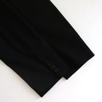 LIGHT WOOL MAX GABARDINE JACKET #TOP BLACK [A26AJ01MG]
