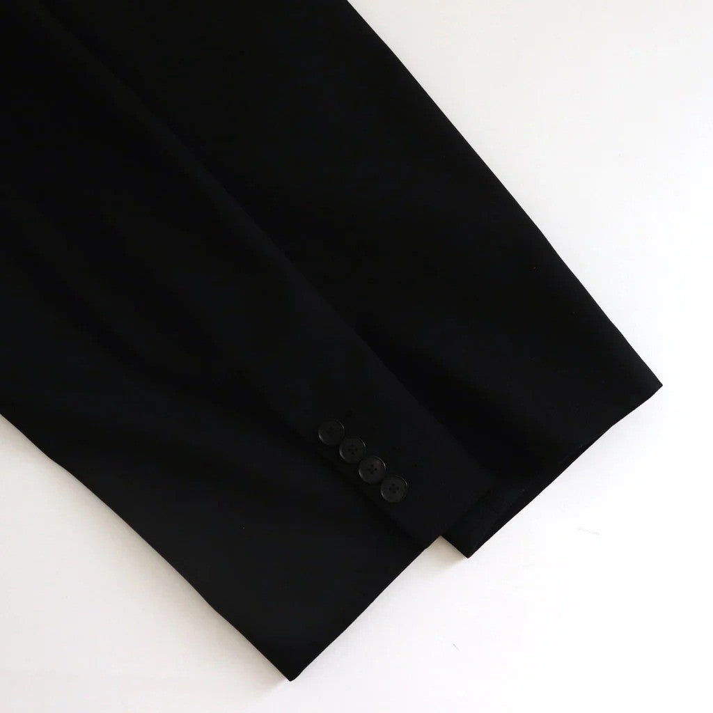 LIGHT WOOL MAX GABARDINE JACKET #TOP BLACK [A26AJ01MG]