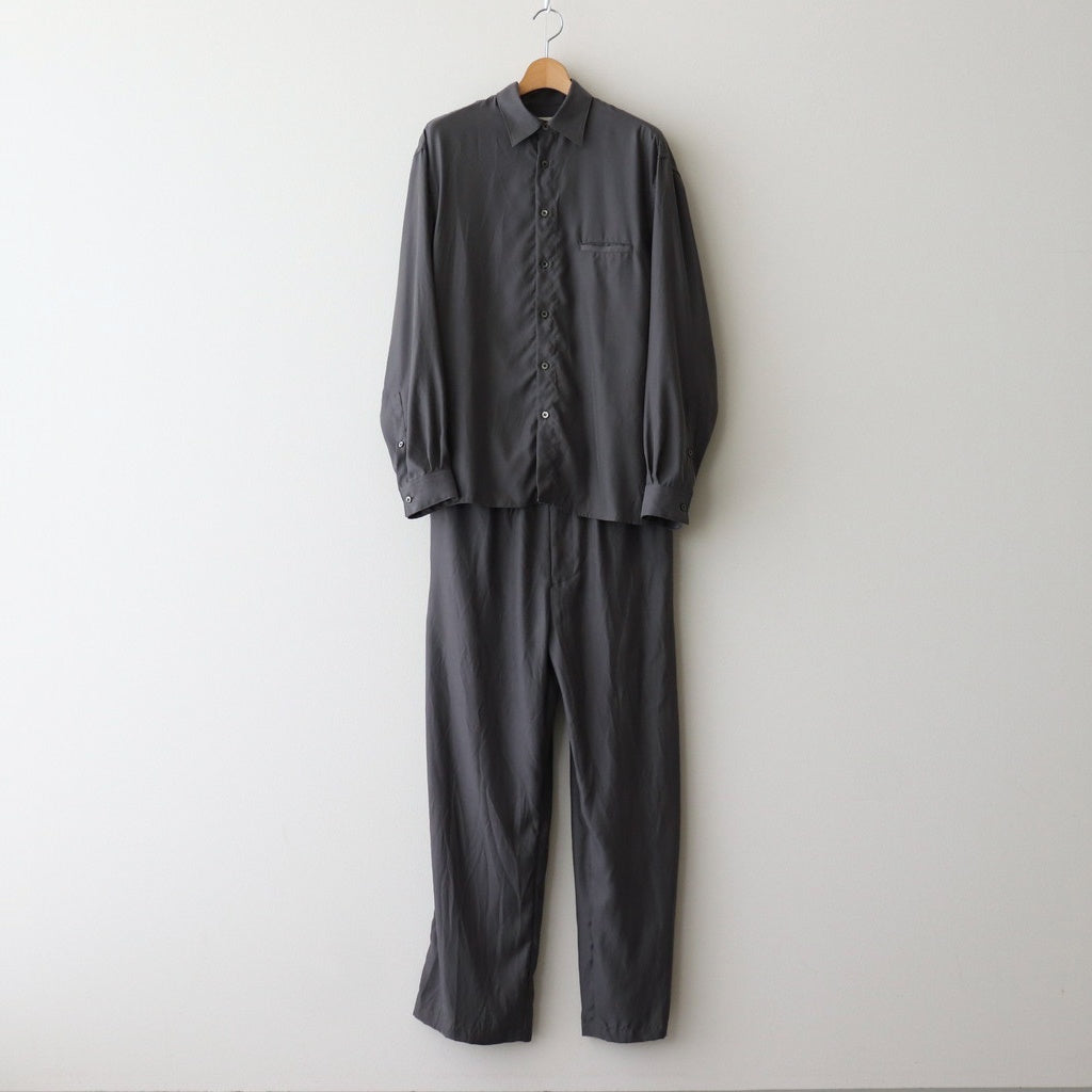 CUPRO JUMP SUIT #GRAY [YK25SS0940JS]