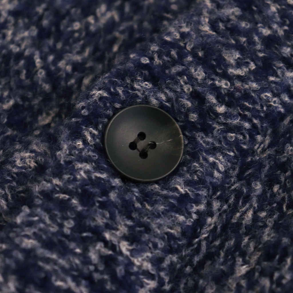 MixブークレーニットCD #NAVY x BEIGE [D224-K851]