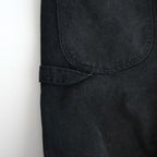 PRODUCT DYED ORGANIC COTTON DUCK PAINTER PANTS #FADED BLACK [A25AP03CD]