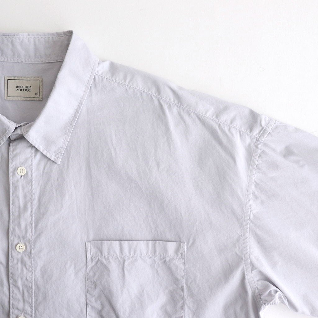 Huge Garment Shirt #Dove Gray [AOESSH016]