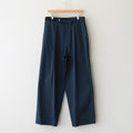 SOLOTEX TWILL WIDE CHEF PANTS #NAVY [GM232-40058B]
