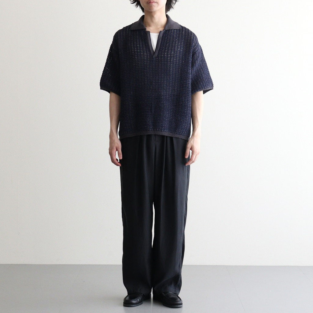 CUPRO EASY PANTS #BLACK [YK26SS01288P]