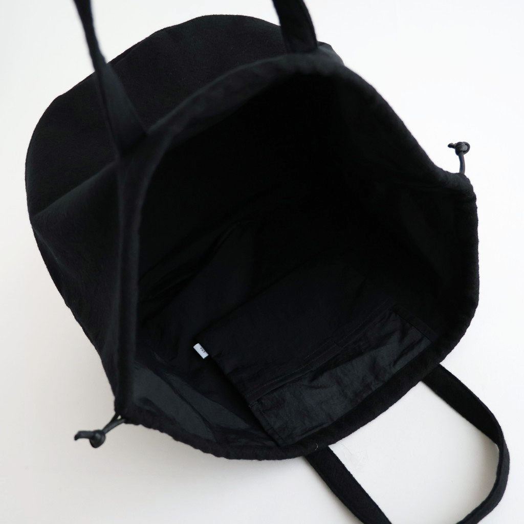 SHUKUJU WOOL HELMET BAG #BLACK [K010W]