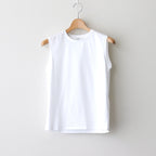 SUVIN 60/2 TANK TOP #WHITE [KKAGGM0014]