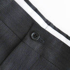 Melange Herringbone Pleated Wide Shorts #GRAY [GM261-40333]