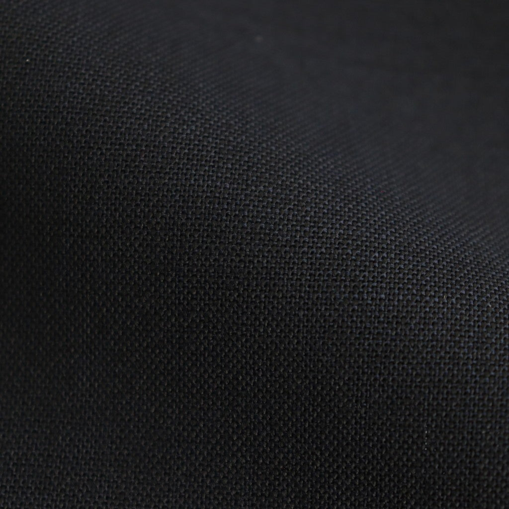 WOOL KID MOHAIR HOP SACK TWO-TUCK SLACKS #DARK NAVY [A25SP02MH]