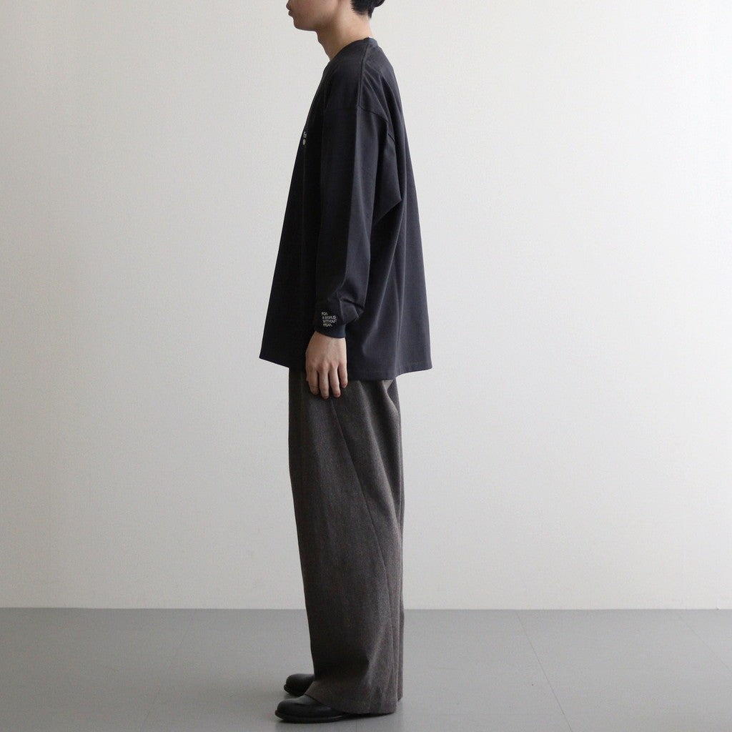 VIBTEX for FreshService L/S CREW NECK TEE #GRAY [FSC244-70177B]