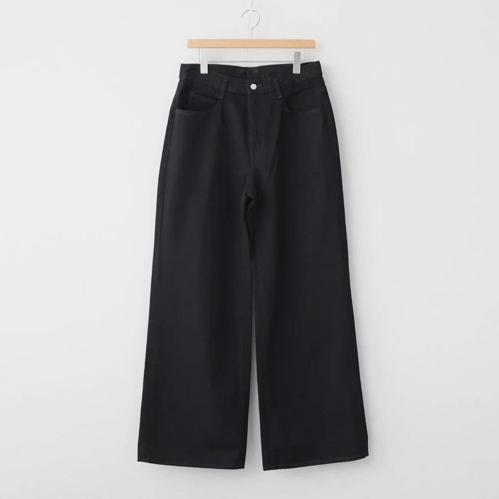 ONE WASH BLACK DENIM ROBERTS #BLACK [N0026]