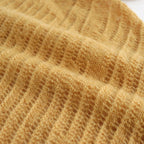 SILK MOHAIR PULLOVER SWEATER #YELLOW [YK24SS0671S]