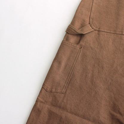 WASHED HEAVY CANVAS PANTS #BROWN [A23AP02MN]