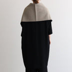 NRVST｜Lamb Wool & Cotton Heavy Double Cloth Stole #BEIGE&OFF WHITE [A9-NC214SL]