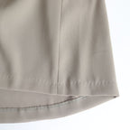 NKHOP｜強撚ポリエステル経二重織 ウエストマークワンピース #KHAKI MIST [S0-NC065OP]