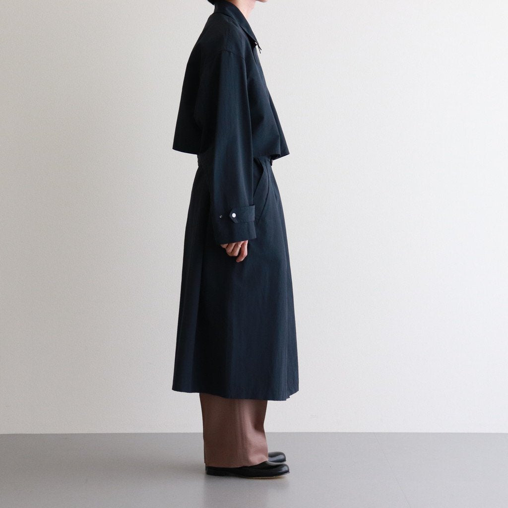 DETACHABLE DUSTER COAT #NAVY [YK20SS0090C]