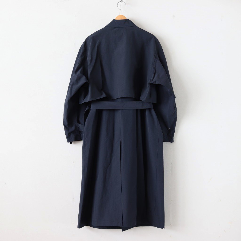DETACHABLE DUSTER COAT #NAVY [YK20SS0090C]