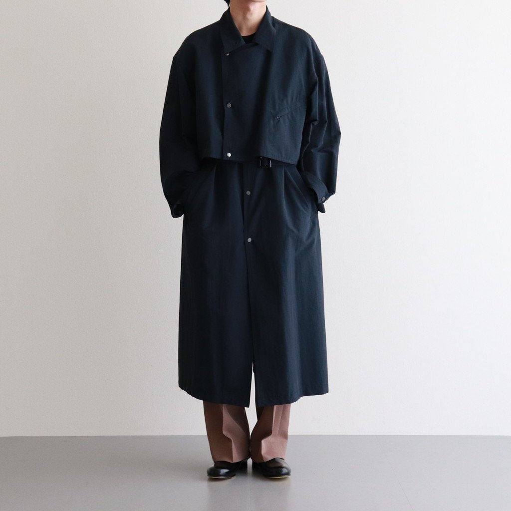 DETACHABLE DUSTER COAT #NAVY [YK20SS0090C]