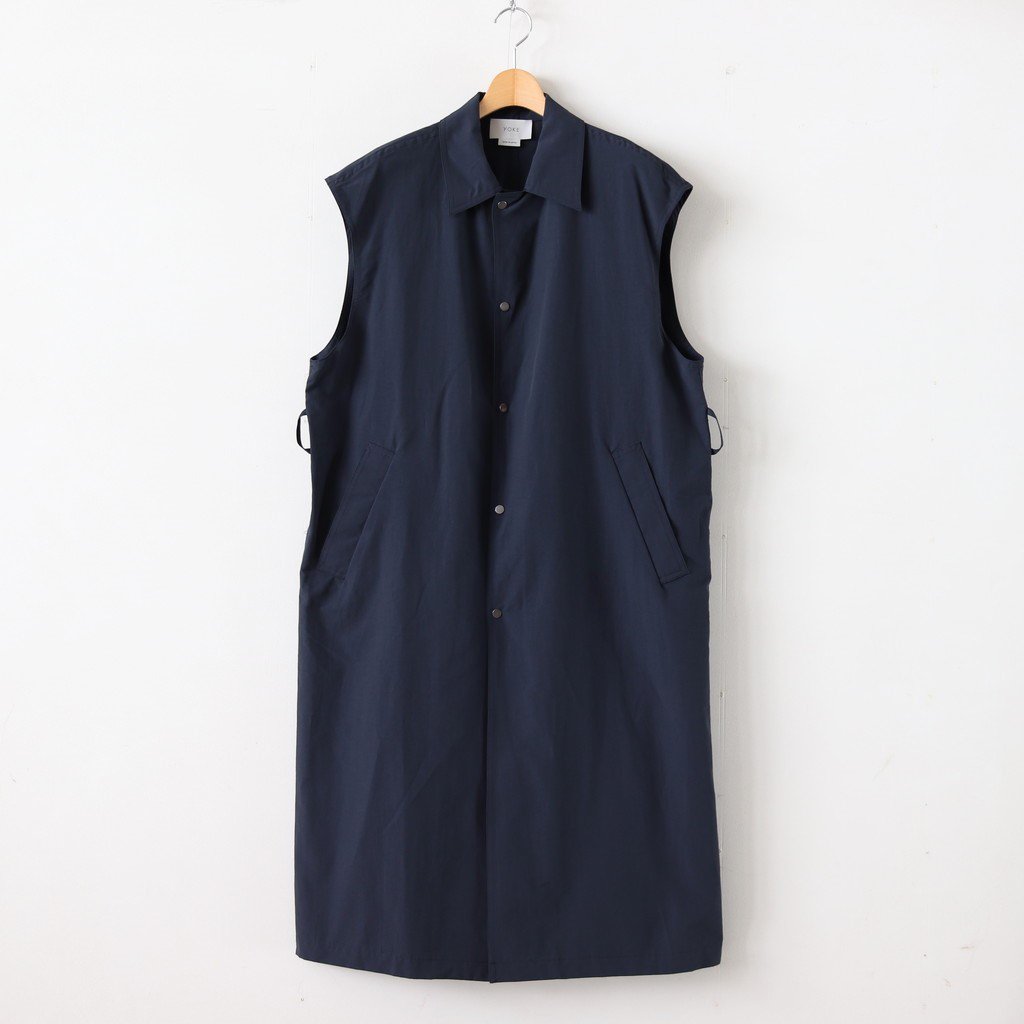 DETACHABLE DUSTER COAT #NAVY [YK20SS0090C]