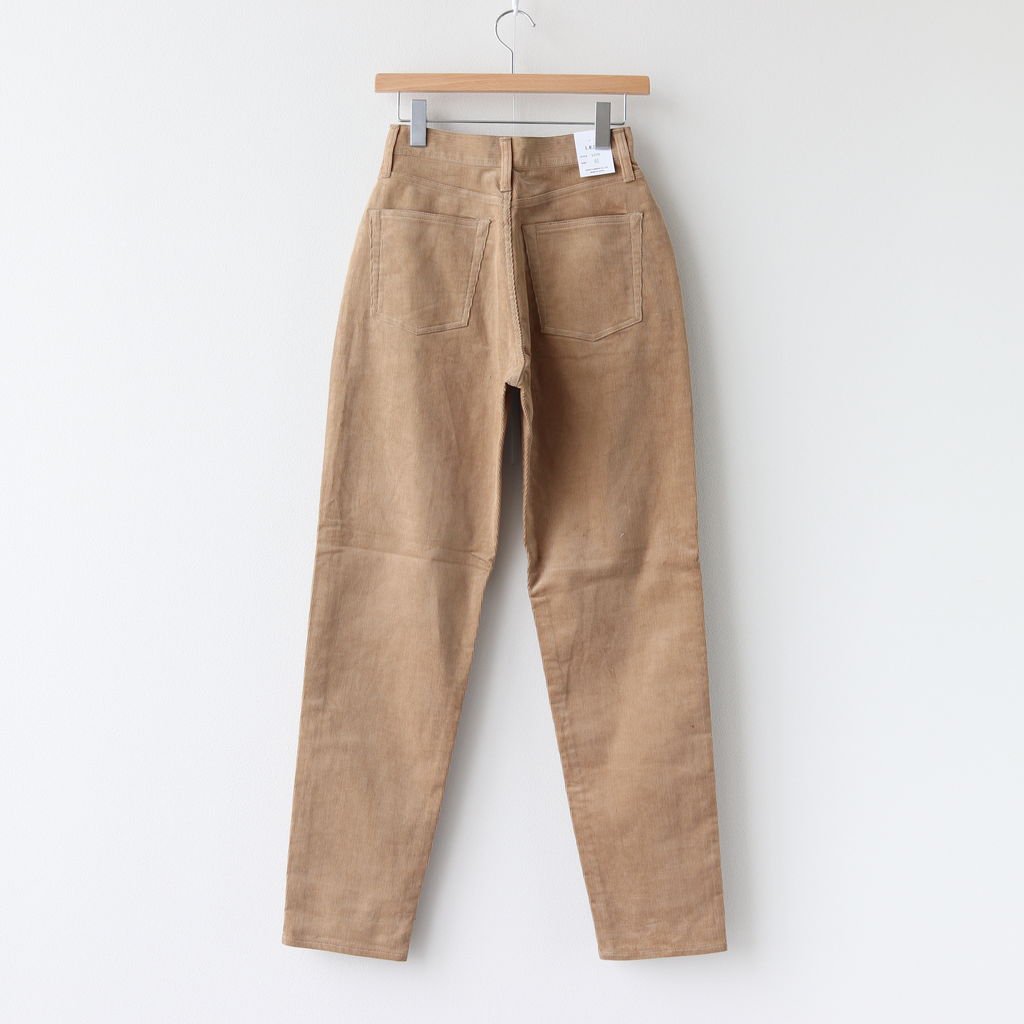 LUCY CORDUROY PANTS #BEIGE [L2002-PT003]