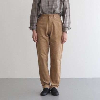 LUCY CORDUROY PANTS #BEIGE [L2002-PT003]