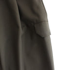 NSLPT｜四子撚りウールカルゼタックワイドテーパードカーゴイージーパンツ #OLIVE [A0_NC183PF]