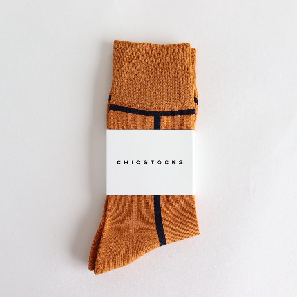 LINE #MUSTARD/DARK NAVY [CH-002]