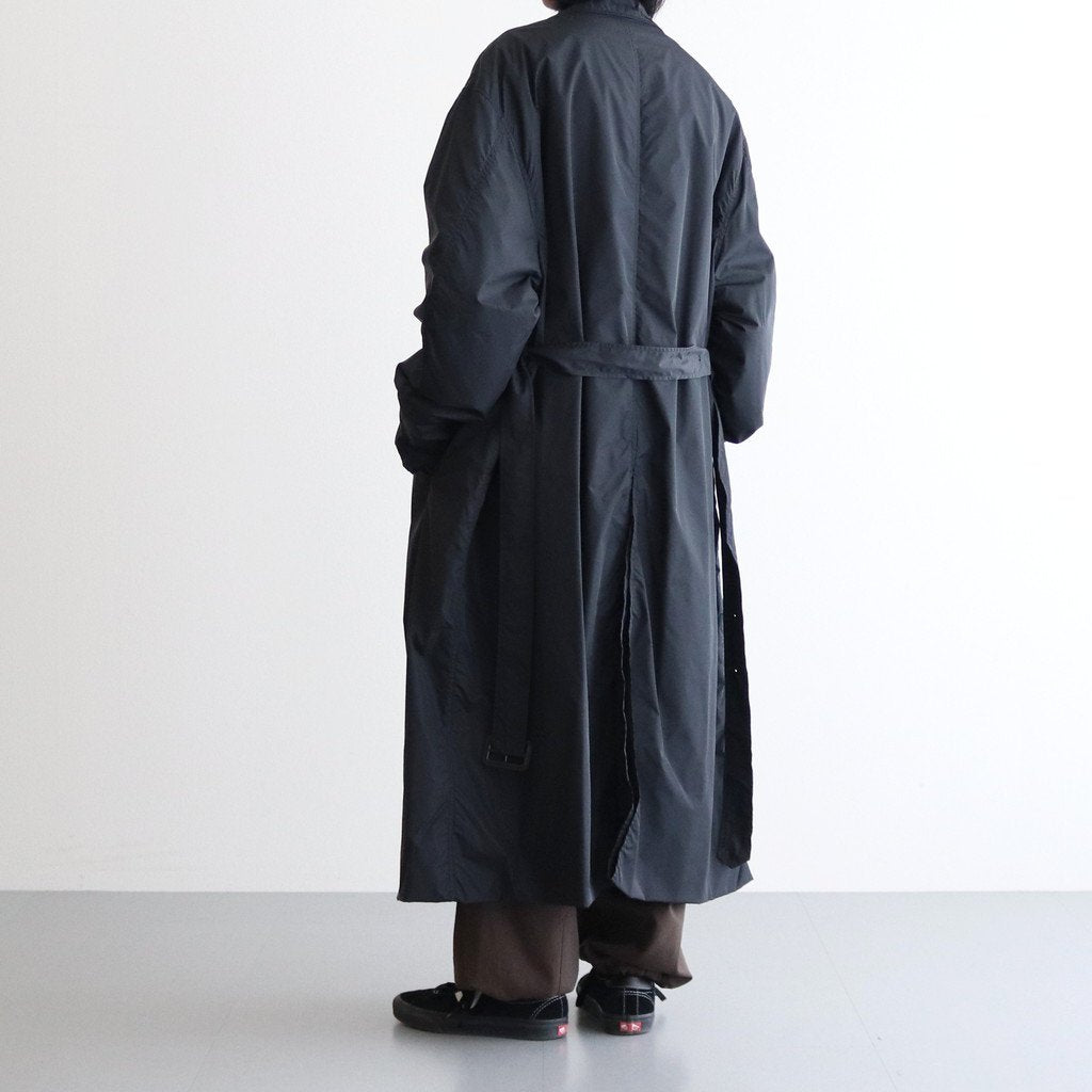 OVERSIZED WIND COAT #BLACK [ST.214]