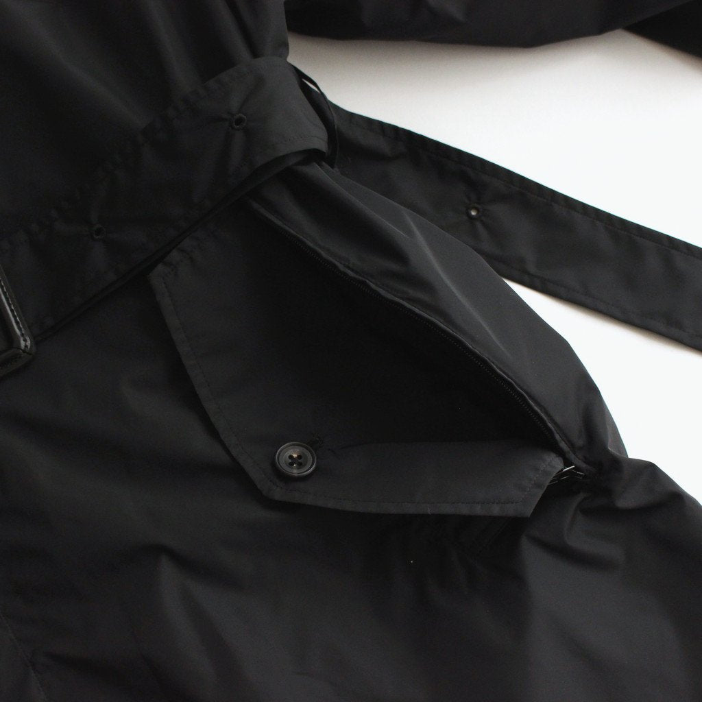 OVERSIZED WIND COAT #BLACK [ST.214]