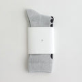 FSDSO | Renpur Silk Socks #GREY×BLACK DOT [FK-FT015SO]