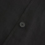 FCVSH | スラブトリアセテート・ガーゼ スモールカラーワイドシャツ #BLACK [AR_FR011SF]
