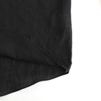 FCVSH | スラブトリアセテート・ガーゼ スモールカラーワイドシャツ #BLACK [AR_FR011SF]