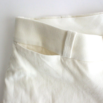 CHINO CLOTH PANTS WIDE TAPERED #WHITE [61607]