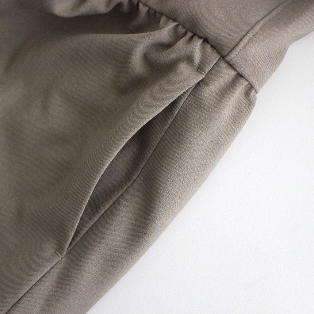 NGSGOP | ポリエステルフラノツイル ギャザーワンピース #PALE GREIGE [CW_NC034OP]