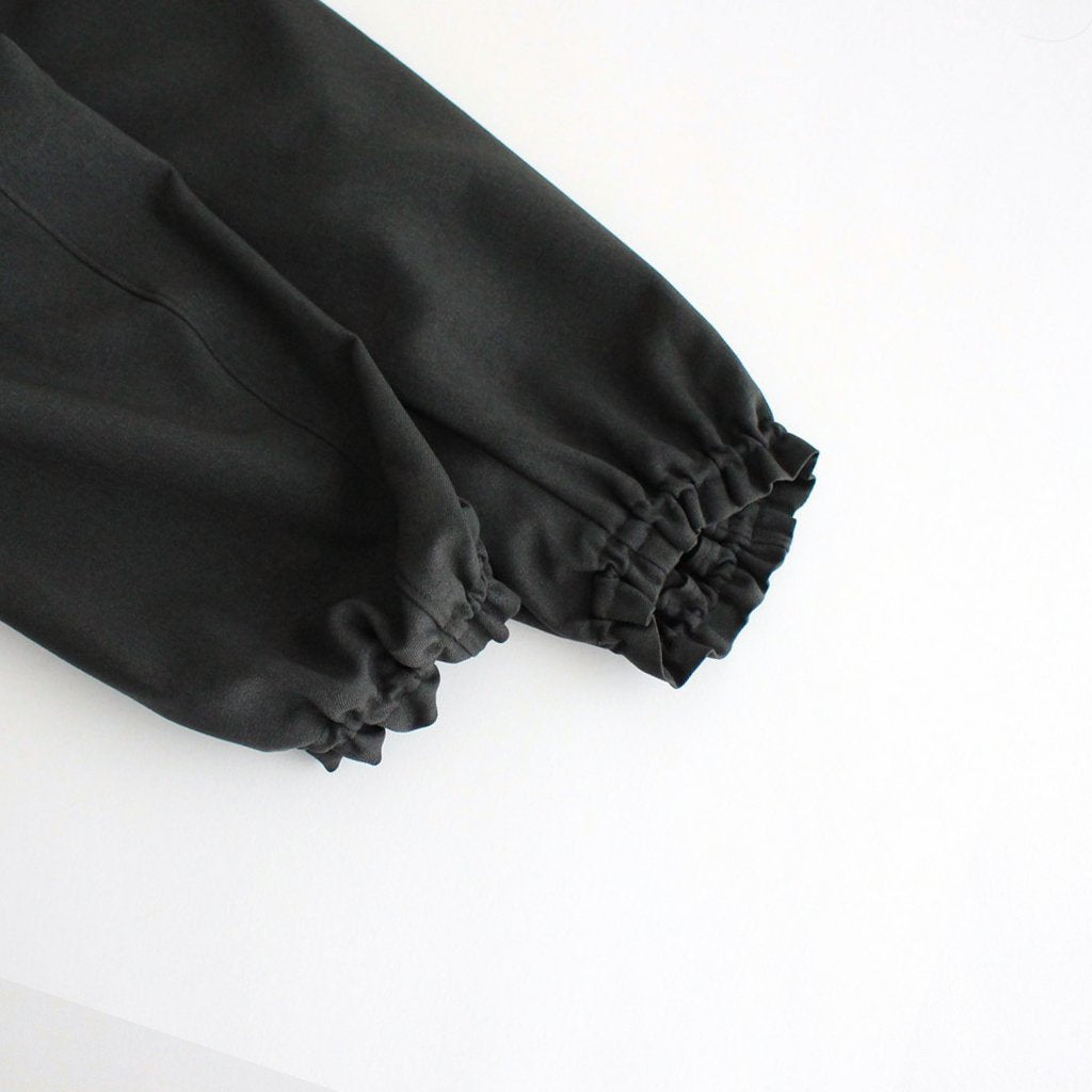 NGSGOP | ポリエステルフラノツイル ギャザーワンピース #GRAPHITE GREY [CW_NC034OP]