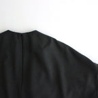 NGSGOP | ポリエステルフラノツイル ギャザーワンピース #GRAPHITE GREY [CW_NC034OP]