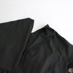 NGSGOP | ポリエステルフラノツイル ギャザーワンピース #GRAPHITE GREY [CW_NC034OP]