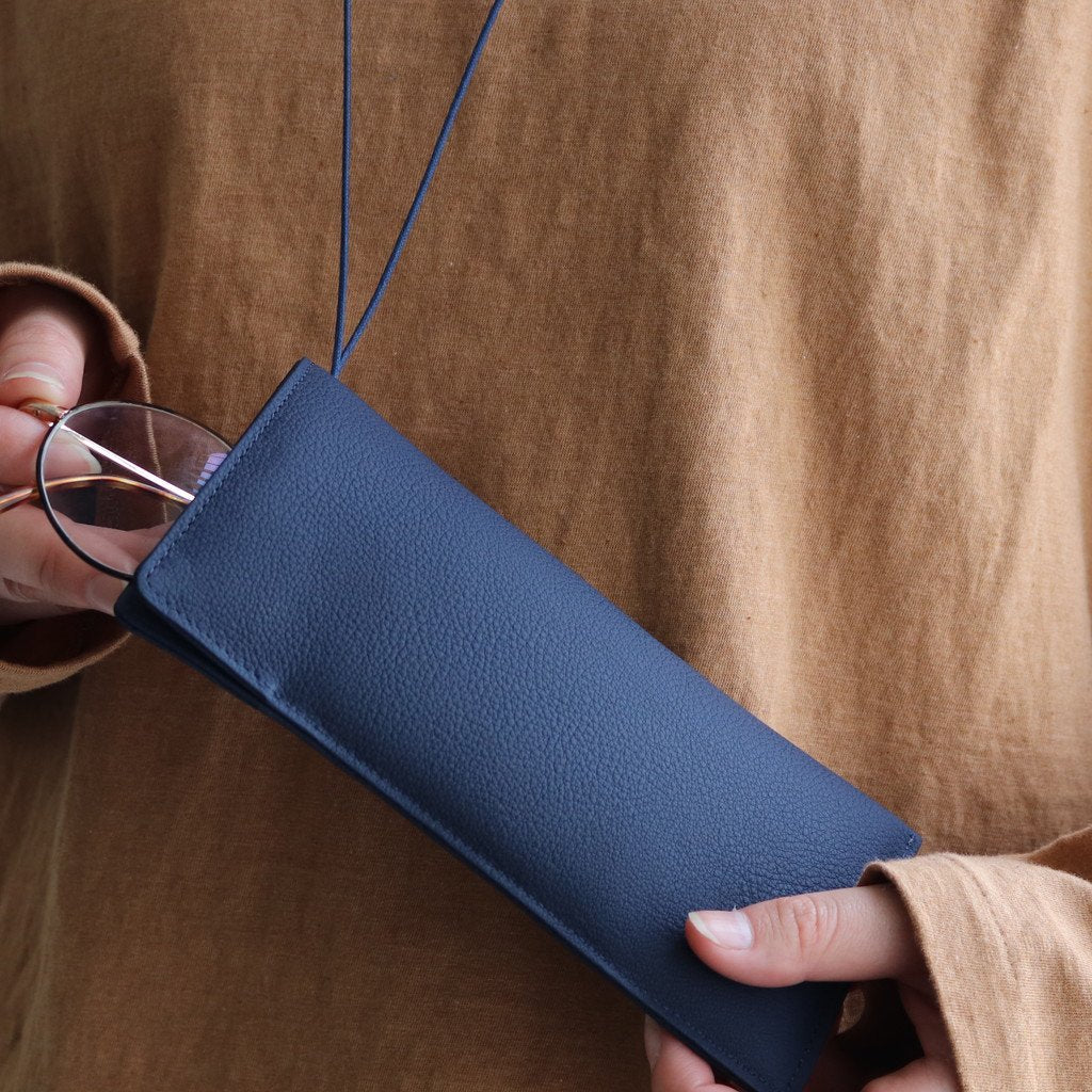 BUBBLE CALF GRASSES POCKET #NAVY [L028]