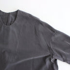 NGSGOP | フィブリルテンセル・ポプリン ギャザーワンピース #SLATE GREY [CW_NC107OP]