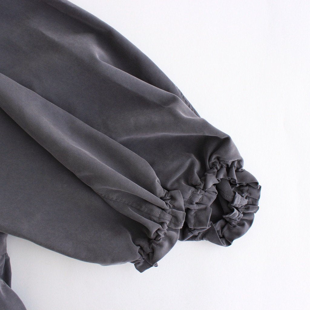 NGSGOP | フィブリルテンセル・ポプリン ギャザーワンピース #SLATE GREY [CW_NC107OP]