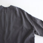 NGSGOP | フィブリルテンセル・ポプリン ギャザーワンピース #SLATE GREY [CW_NC107OP]